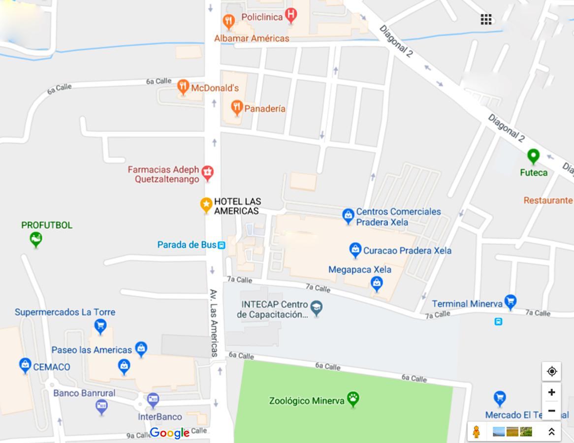 Hotel Las Americas Quetzaltenango Kültér fotó